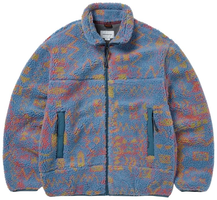 thisisneverthat Sherpa Fleece Jacket Violet