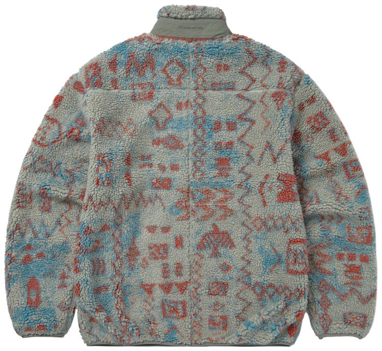 thisisneverthat Sherpa Fleece Jacket Stone