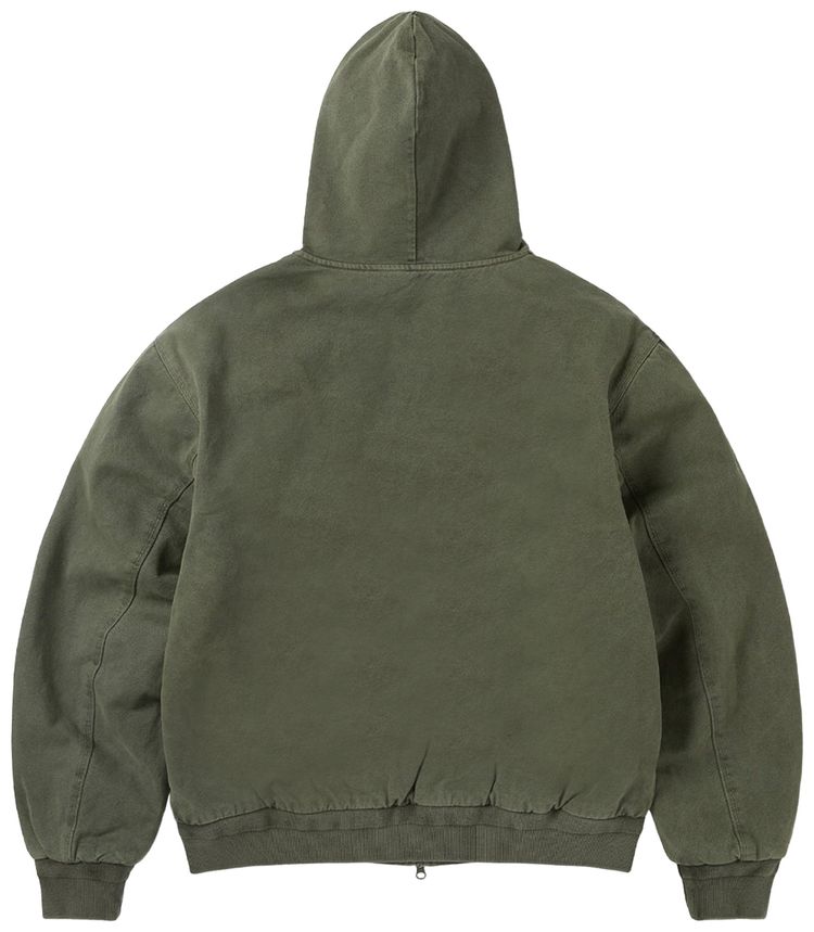 thisisneverthat Overdyed Hooded Jacket Olive
