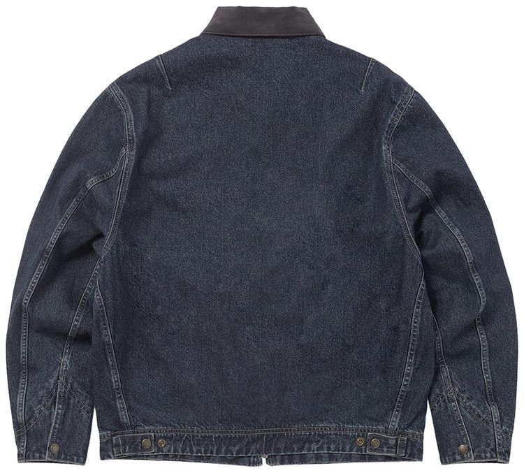 thisisneverthat Denim Work Jacket Blue