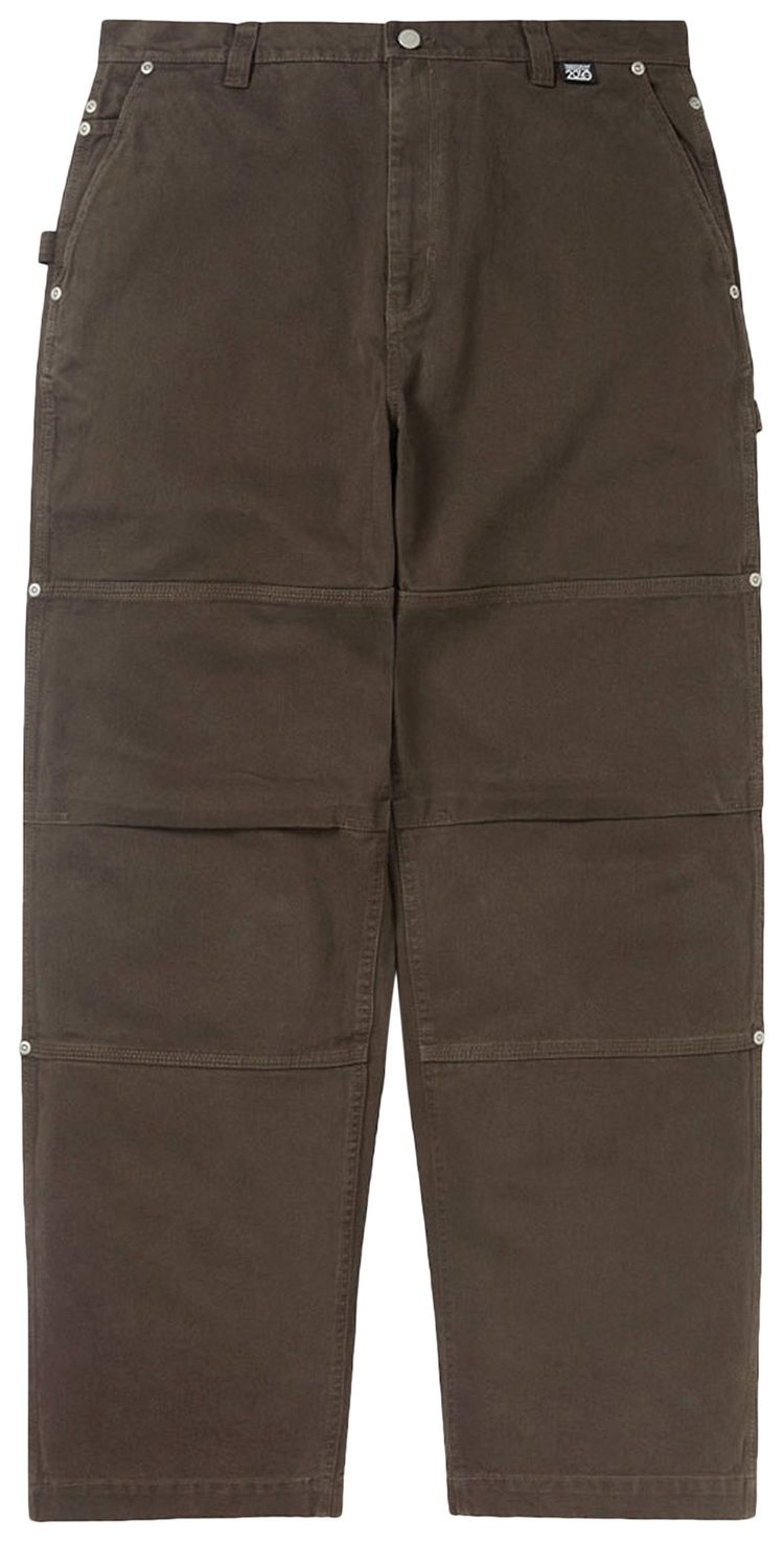 thisisneverthat Paneled Pant Brown