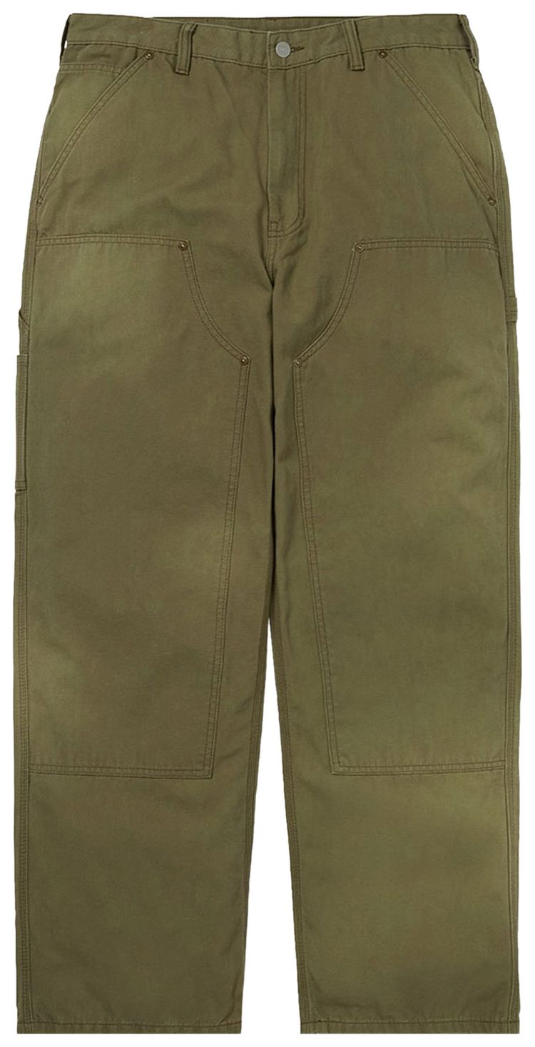 thisisneverthat Bleached Double Knee Pant Khaki