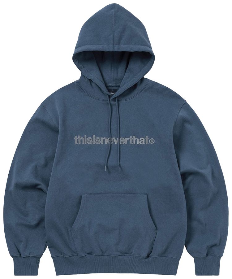 thisisneverthat T Logo Hoodie Deep Water