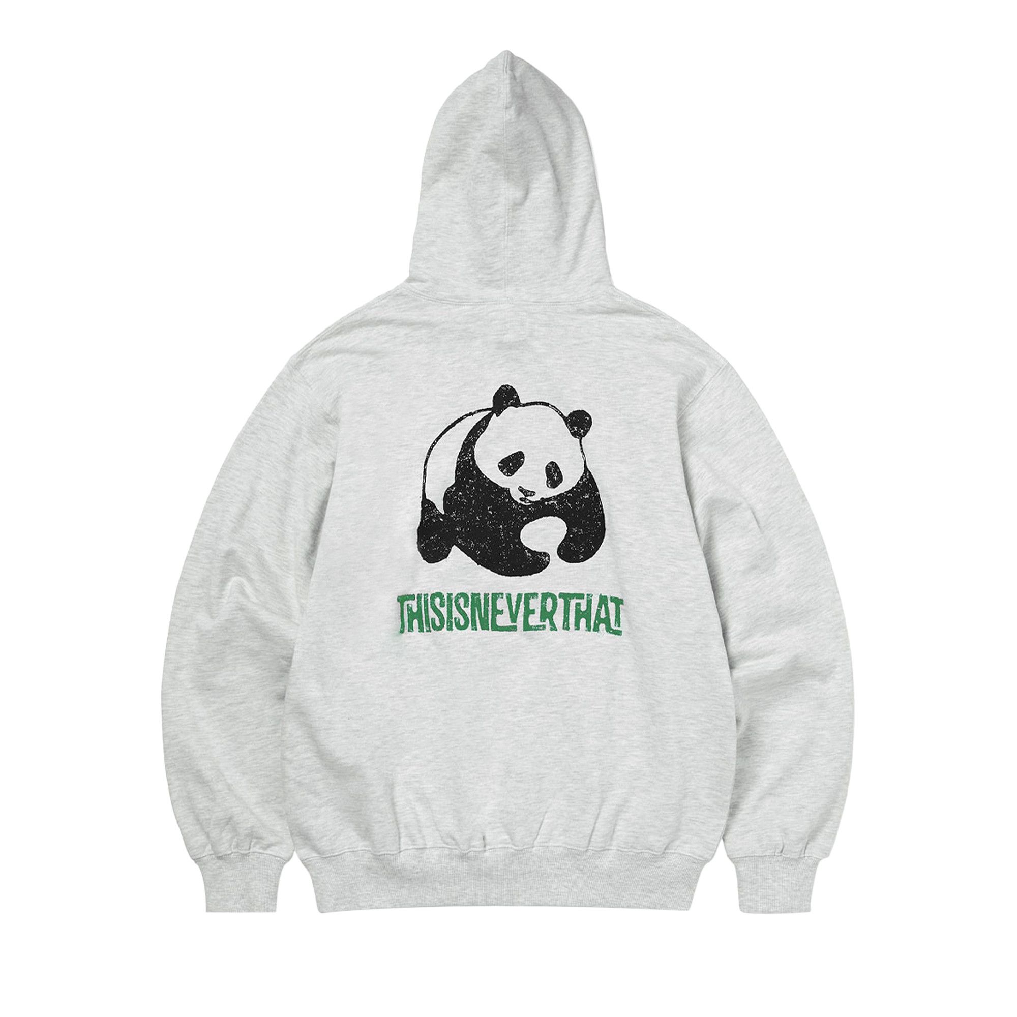 Buy thisisneverthat Panda Hoodie 'Oatmeal' - TN243TSWHO04