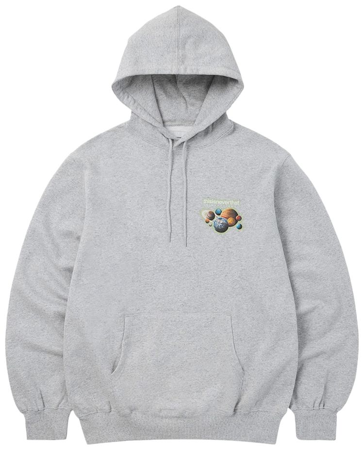 thisisneverthat Solar System Hoodie Heather Grey