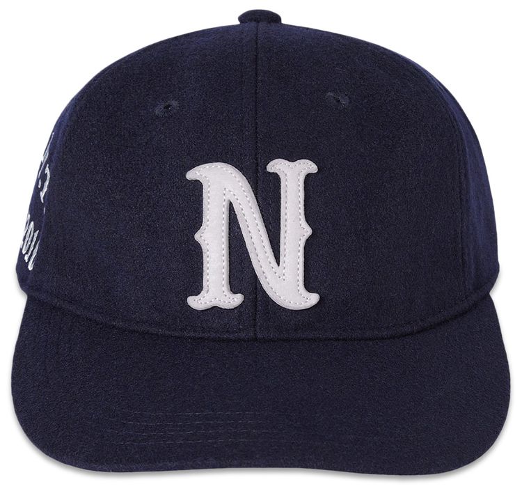 thisisneverthat N Felt Applique Cap Navy