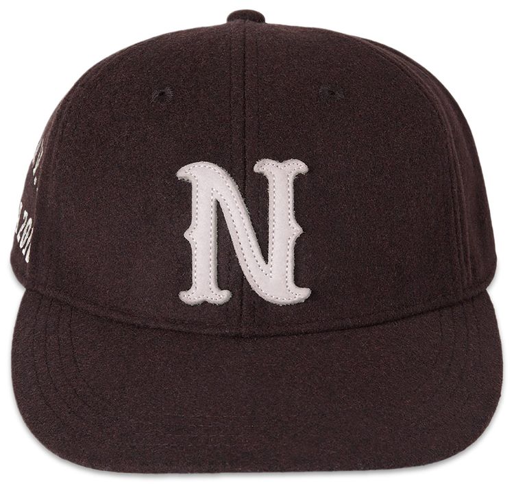 thisisneverthat N Felt Applique Cap Brown