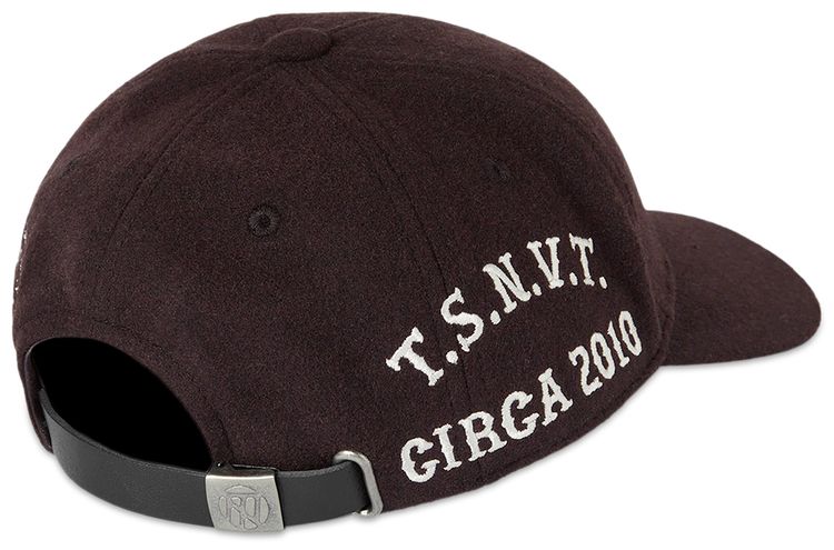 thisisneverthat N Felt Applique Cap Brown