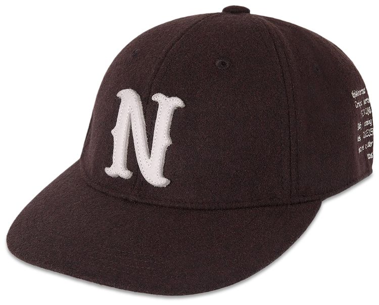 thisisneverthat N Felt Applique Cap Brown