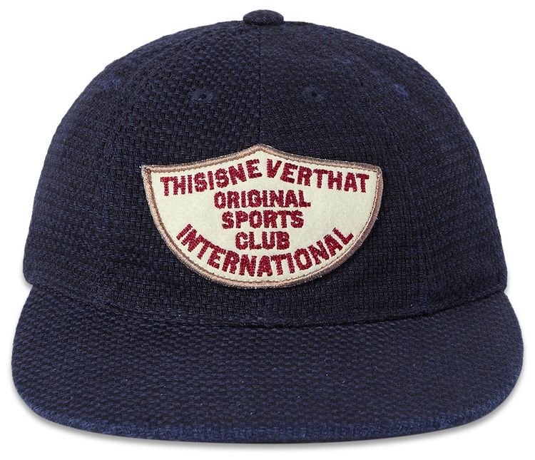 thisisneverthat Washed Dobby Patch Cap Navy