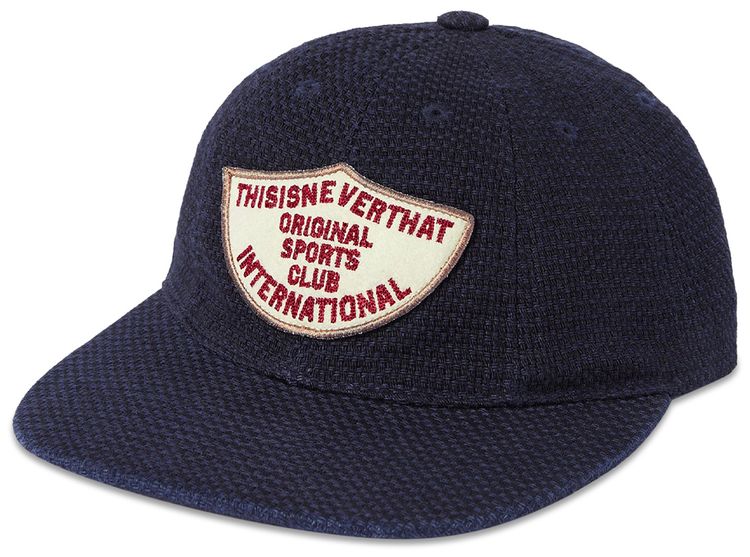 thisisneverthat Washed Dobby Patch Cap Navy