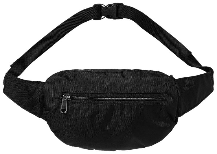 thisisneverthat Washed Nylon Waist Bag Black