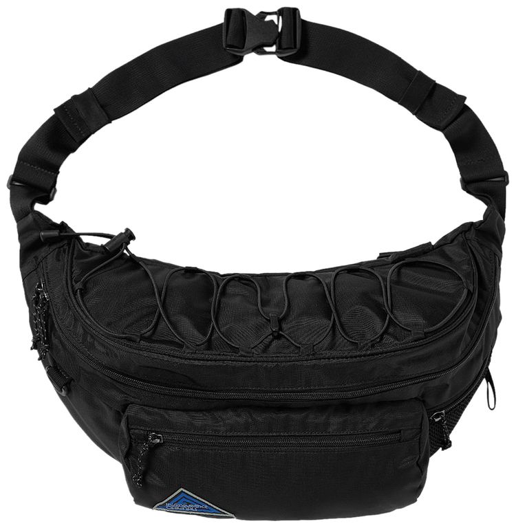 thisisneverthat Washed Nylon Lumbar Pack Black