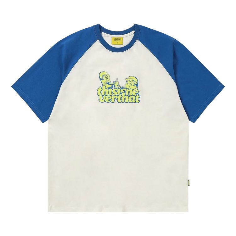 thisisneverthat Minions Raglan Tee White