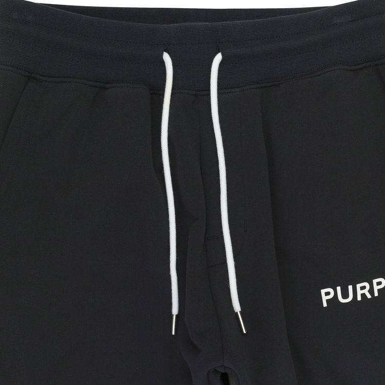 PURPLE BRAND French Terry Jogger Black