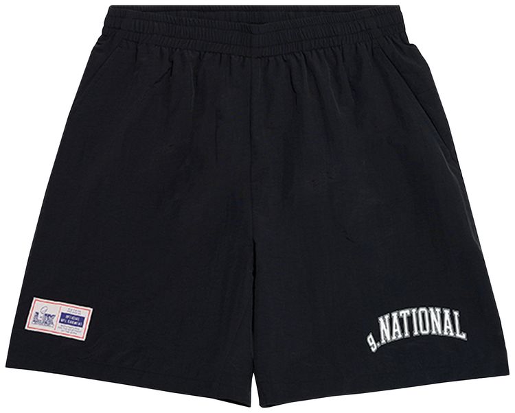 Willy Chavarria x Kendrick Lamar x NFL g National Halftime Shorts Black