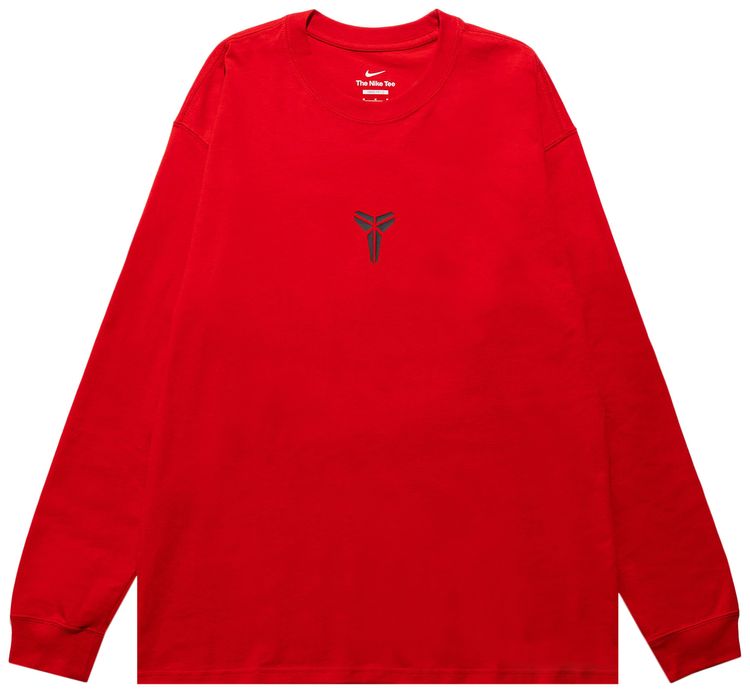 Nike x Kobe Year Of Mamba Max90 Long Sleeve T Shirt Red