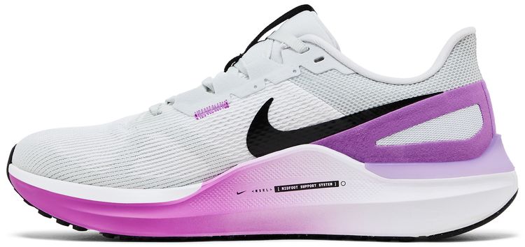 Nike Wmns Air Zoom Structure 25 White Fuchsia Dream