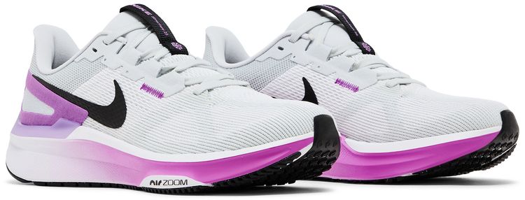 Nike Wmns Air Zoom Structure 25 White Fuchsia Dream