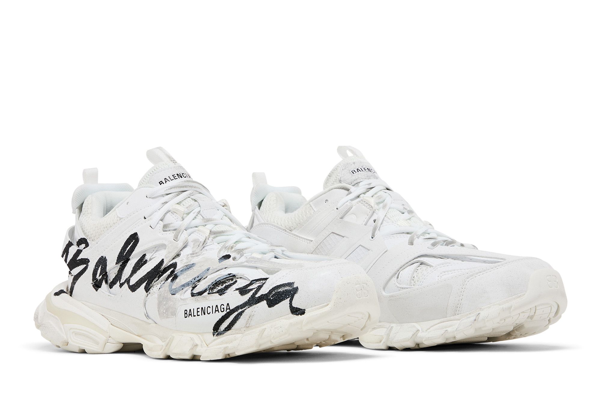 スニーカー BALENCIAGA Woman Sneakers White 542436 WTRHW 9010 Buy Balenciaga Wmns Track Sneaker 'Signature - White