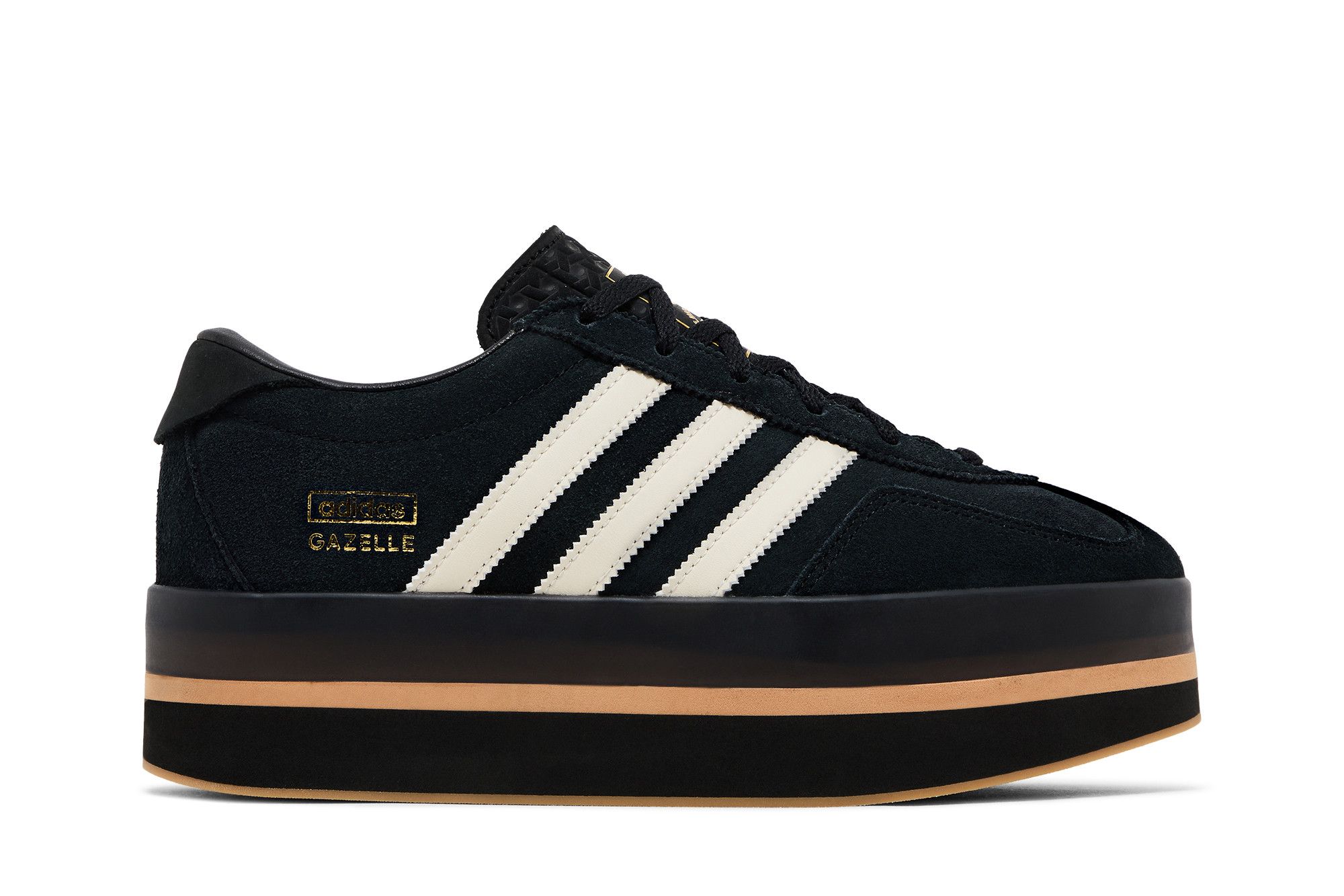 Buy Wmns Gazelle Stack 'Black Cream Gum' - JS0239 | GOAT