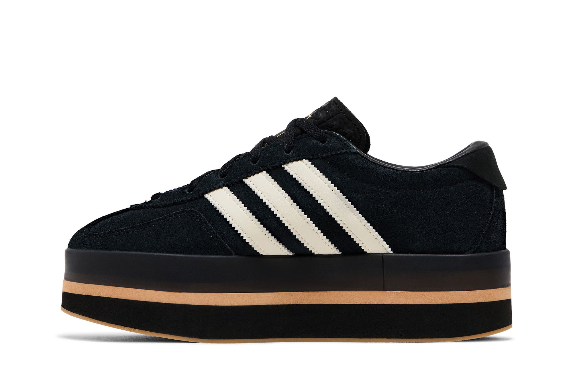 Buy Wmns Gazelle Stack 'Black Cream Gum' - JS0239 | GOAT