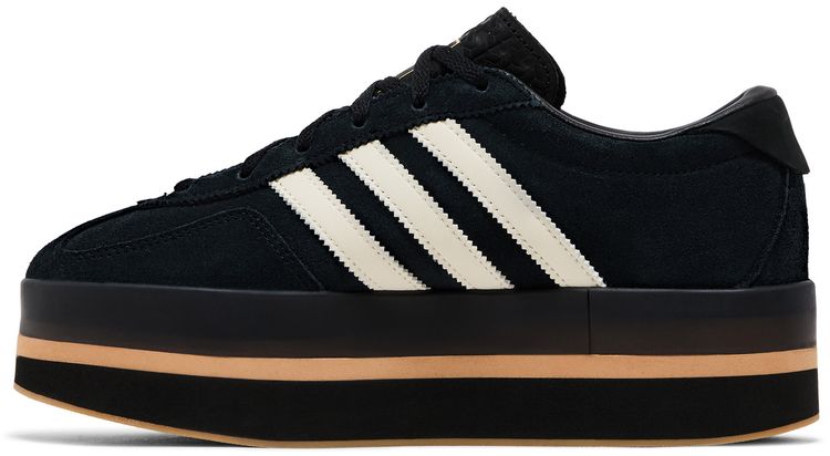Adidas Wmns Gazelle Stack Black Cream Gum