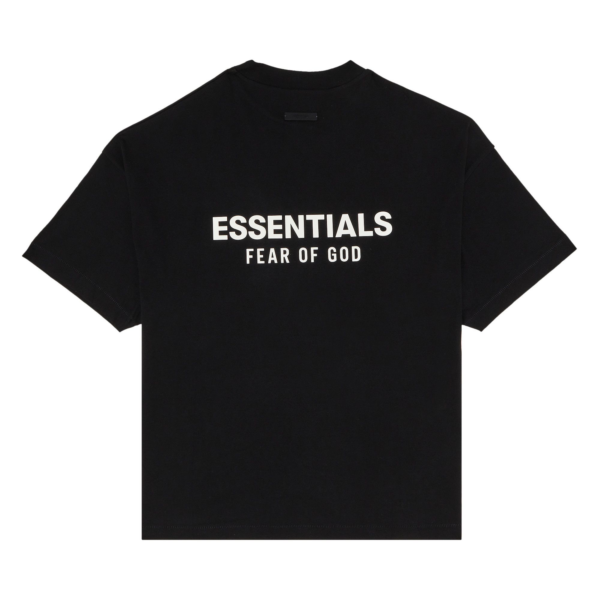 Buy Fear of God Essentials Jersey Crewneck Tee 'Black
