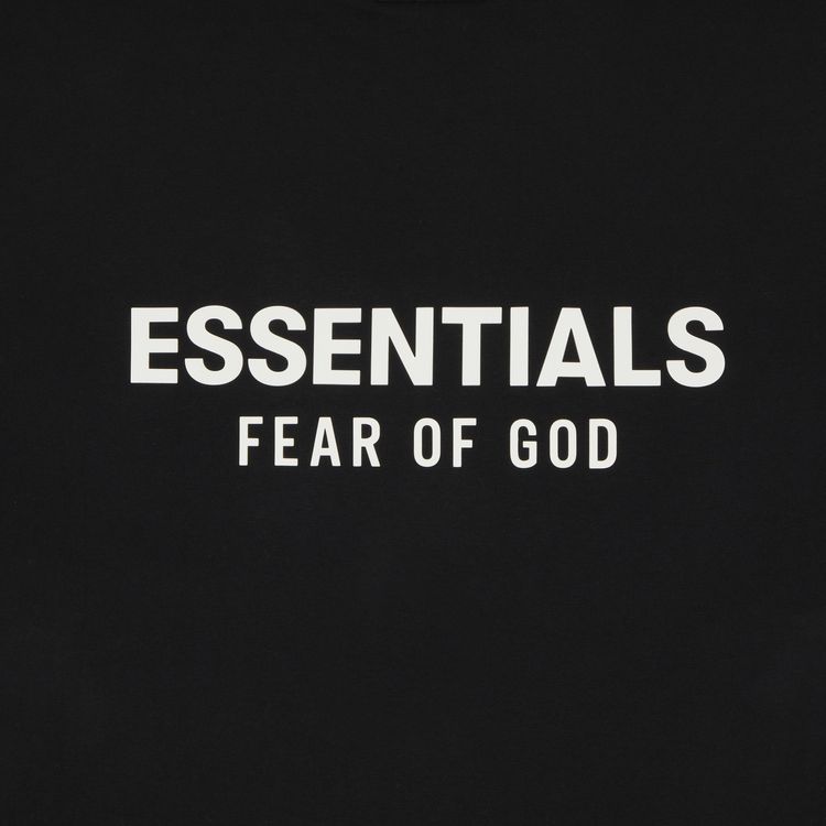 Fear of God Essentials Jersey Crewneck Tee Black