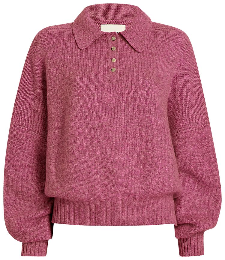Khaite Rene Sweater Amaranth