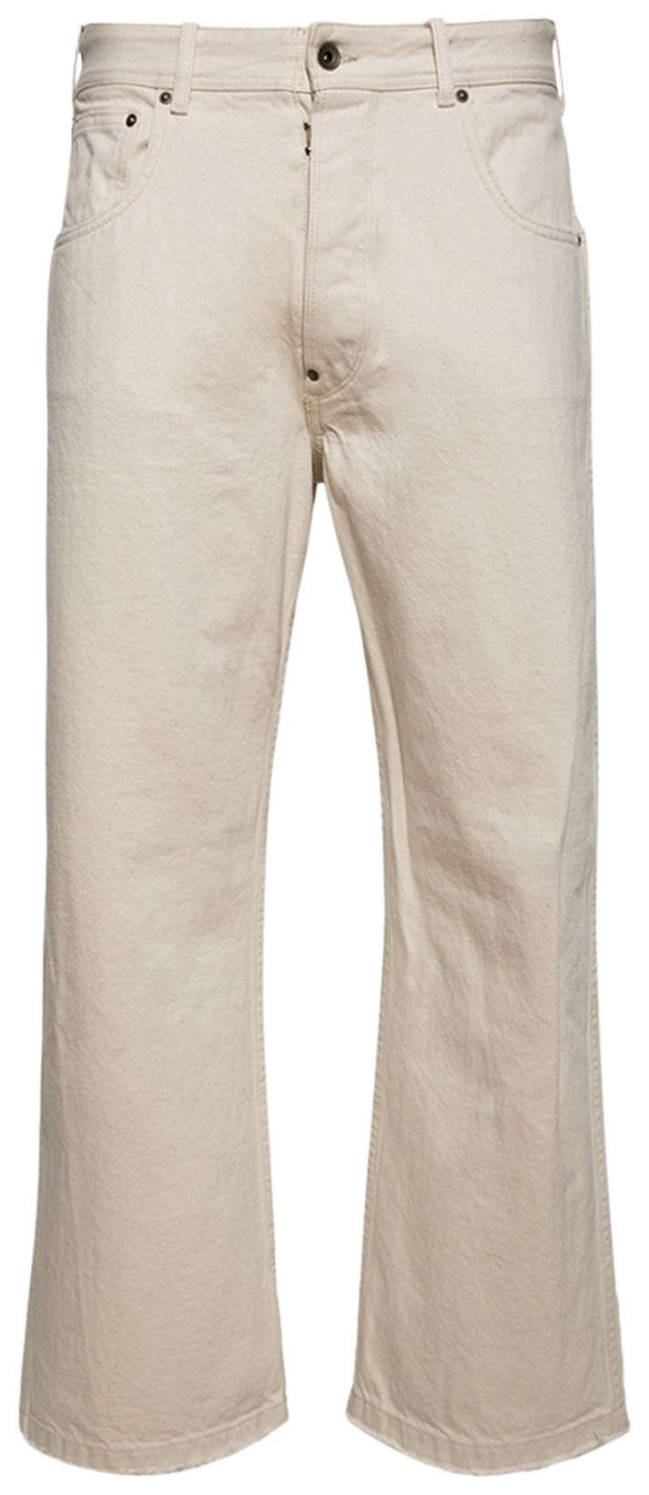 Maison Margiela Pants 5 Pockets Ecru Melange