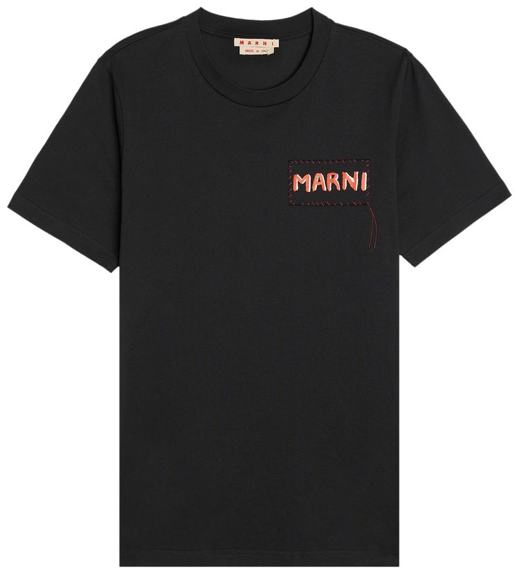 Marni Jersey T Shirt Black