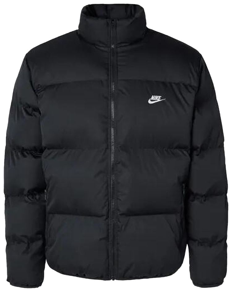 Nike Sportswear Club Puffer Jacket BlackWhite