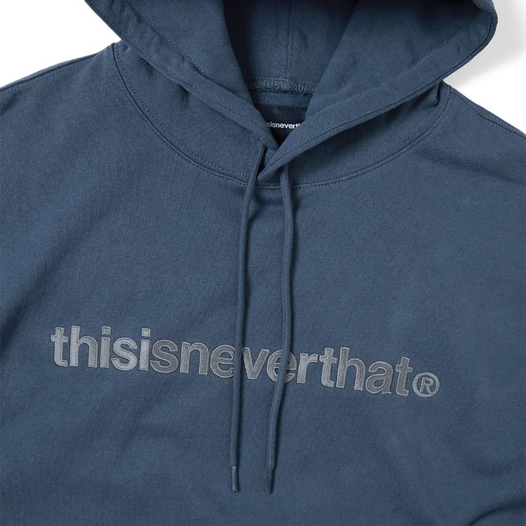 thisisneverthat T Logo Hoodie Deep Water