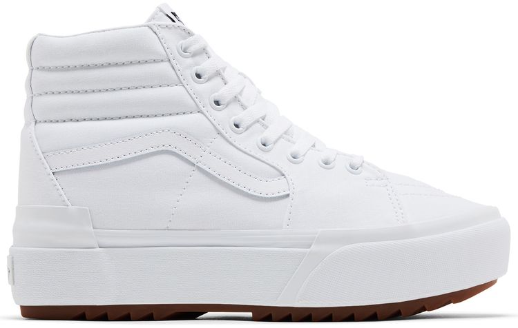 Vans Sk8 Hi Stacked White Gum