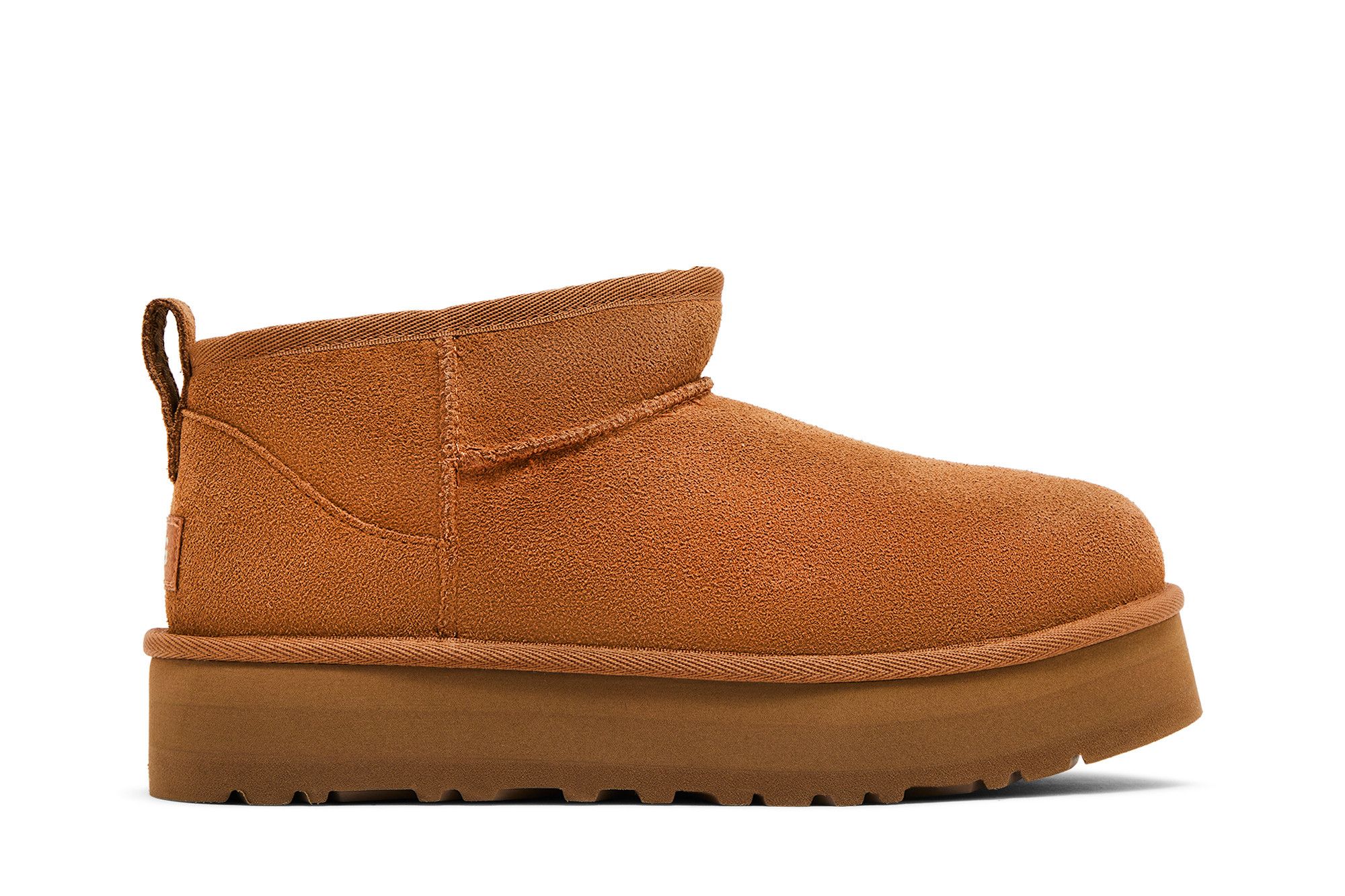 Buy Classic Ultra Mini Platform Boot Kids 'Chestnut