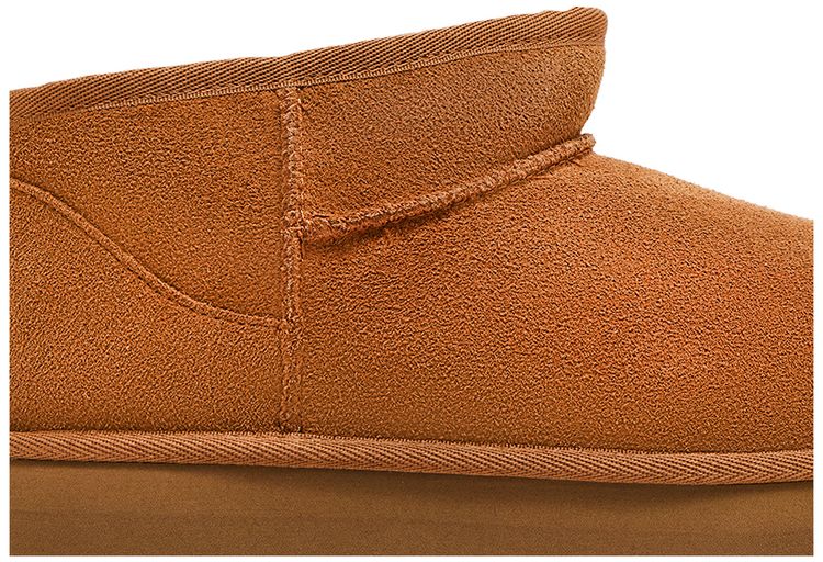 Classic Ultra Mini Platform Boot Kids Chestnut