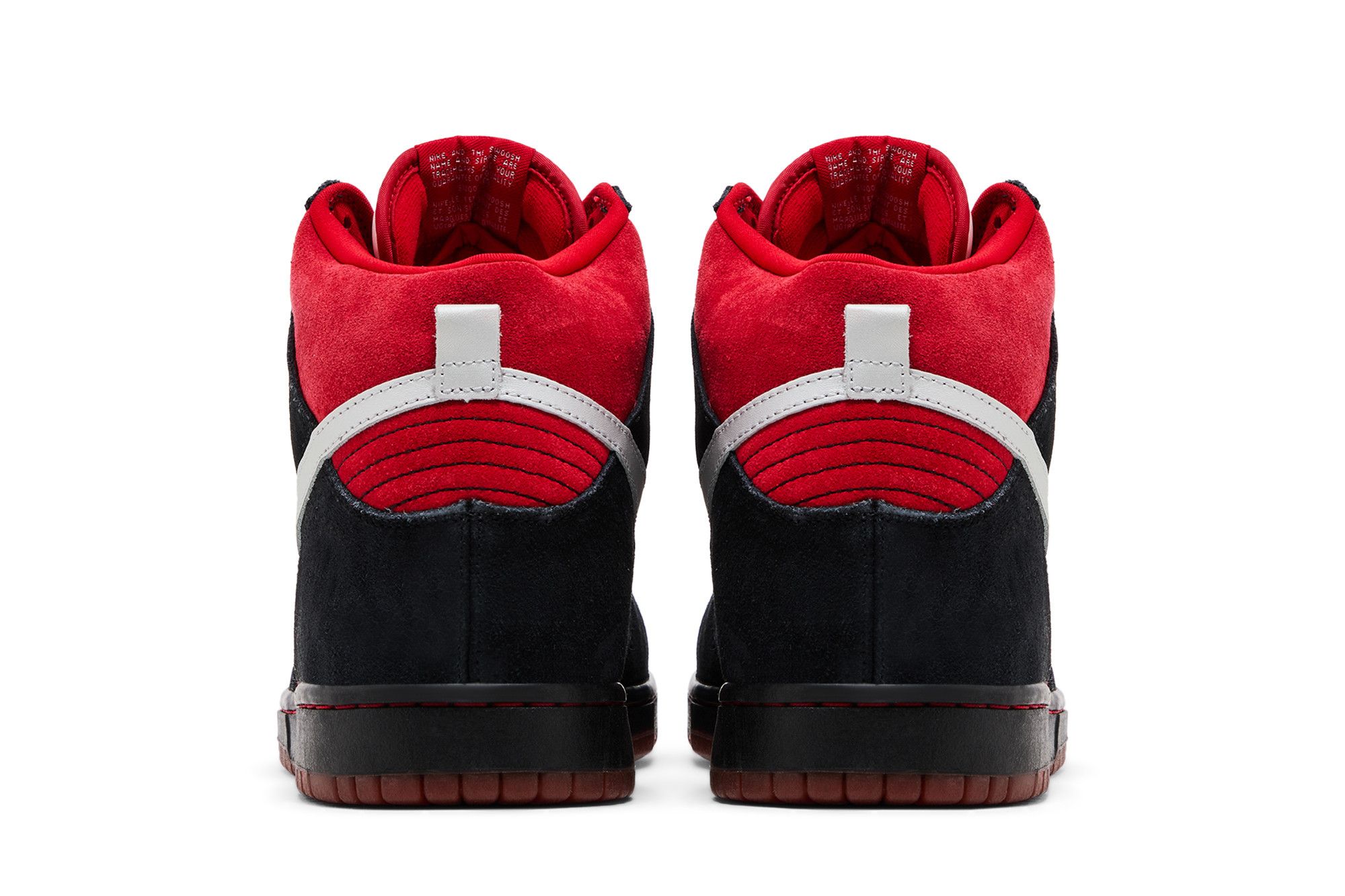 靴 NIKE SB DUNK SPORT RED LIC PLATINUM Nike SB Dunk High Sport Red Metallic Platinum 305050-601