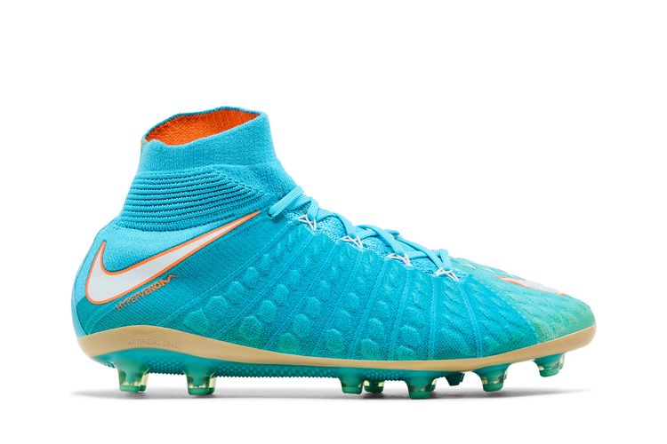 Nike Wmns Hypervenom Phantom 3 DF AG Pro Polarized Blue
