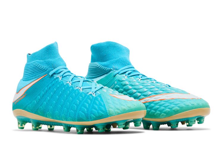 Nike Wmns Hypervenom Phantom 3 DF AG Pro Polarized Blue