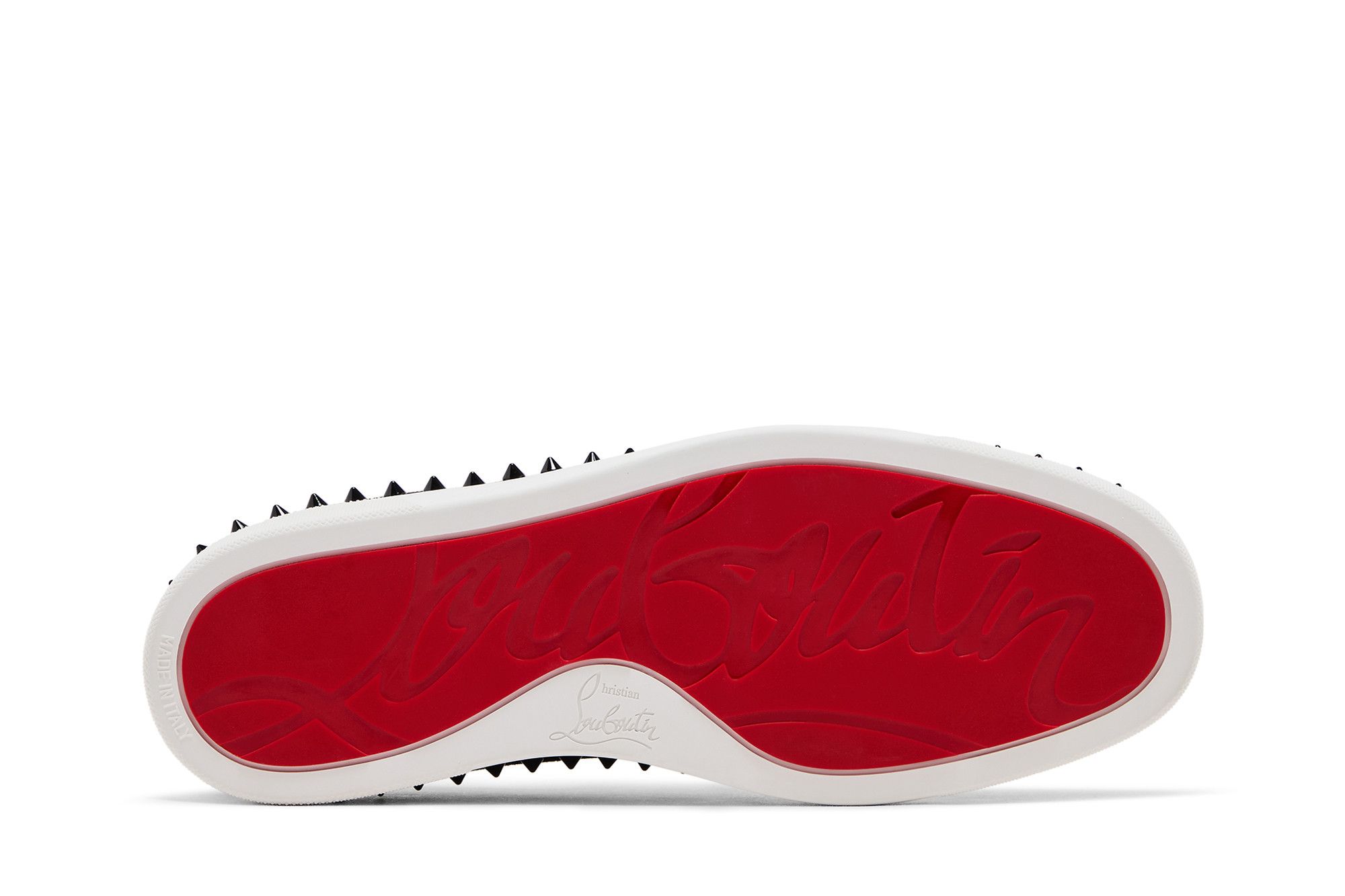 Buy Christian Louboutin Pik Roller Boat 'Black' - 1130280CM53 | GOAT