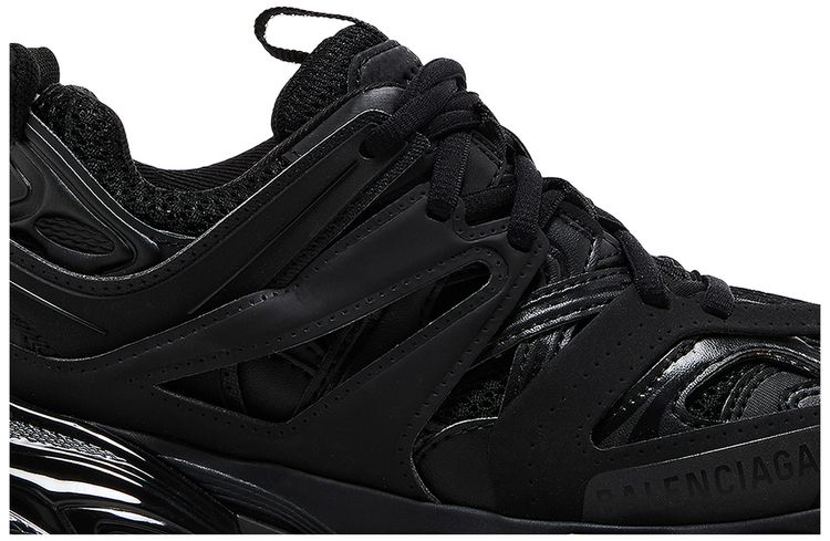 Balenciaga Wmns Track Sneaker Clear Sole   Black