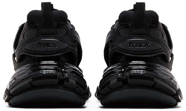 Balenciaga Wmns Track Sneaker Clear Sole   Black