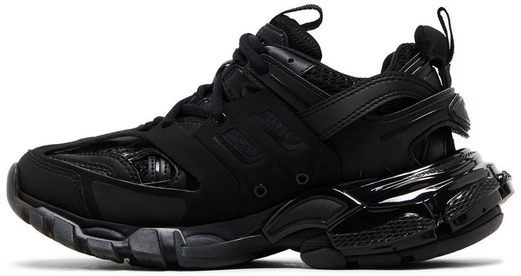 Balenciaga Wmns Track Sneaker Clear Sole   Black
