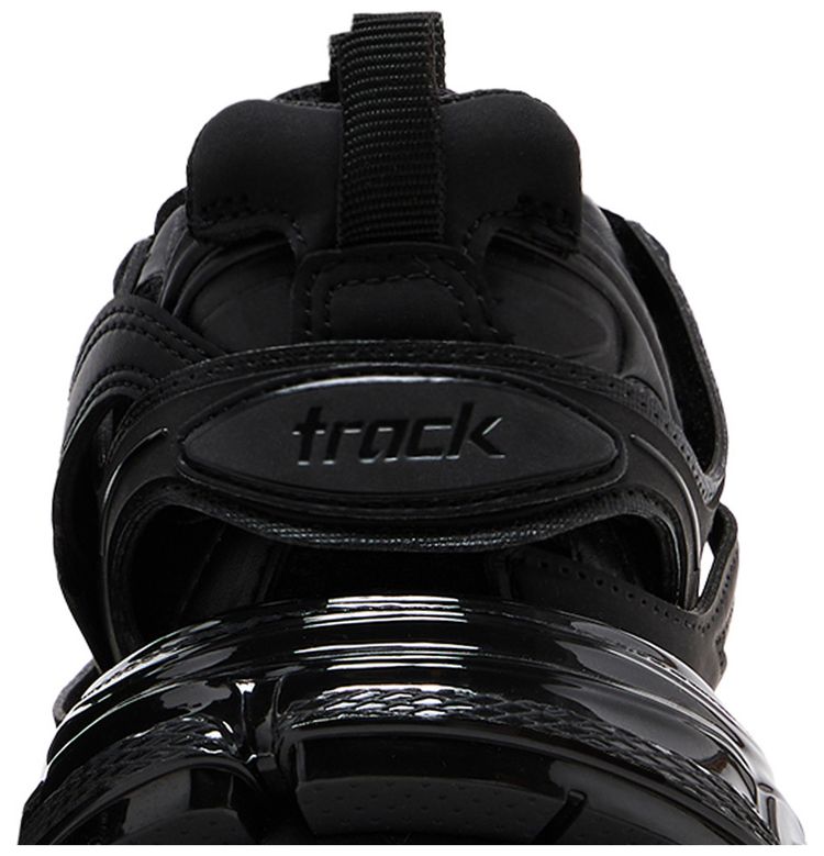 Balenciaga Wmns Track Sneaker Clear Sole   Black