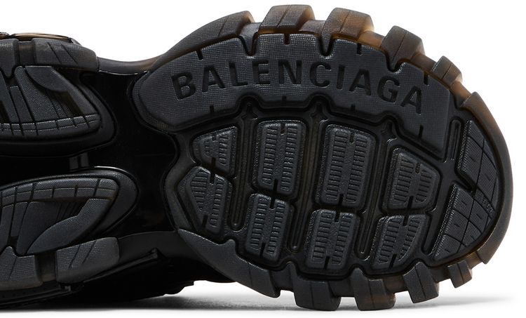 Balenciaga Wmns Track Sneaker Clear Sole   Black