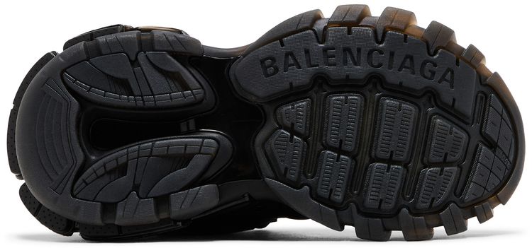 Balenciaga Wmns Track Sneaker Clear Sole   Black