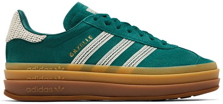 Adidas Wmns Gazelle Bold Crochet Pack   Collegiate Green