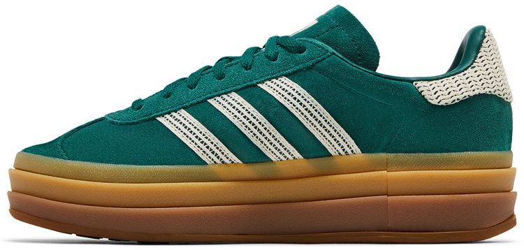 Adidas Wmns Gazelle Bold Crochet Pack   Collegiate Green