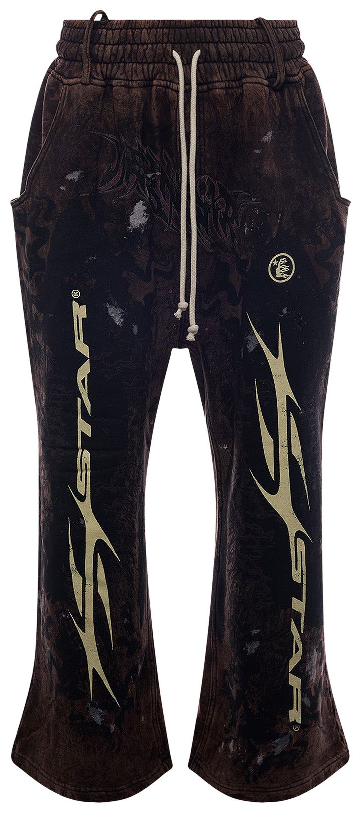 Hellstar Graffiti Sweatpants Brown